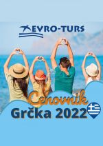 Evro Turs : Grčka Leto 2022
Akcija traje od 15.04.2022. do 15.10.2022.
Sve za leto, Sve za putovanje, Turizam