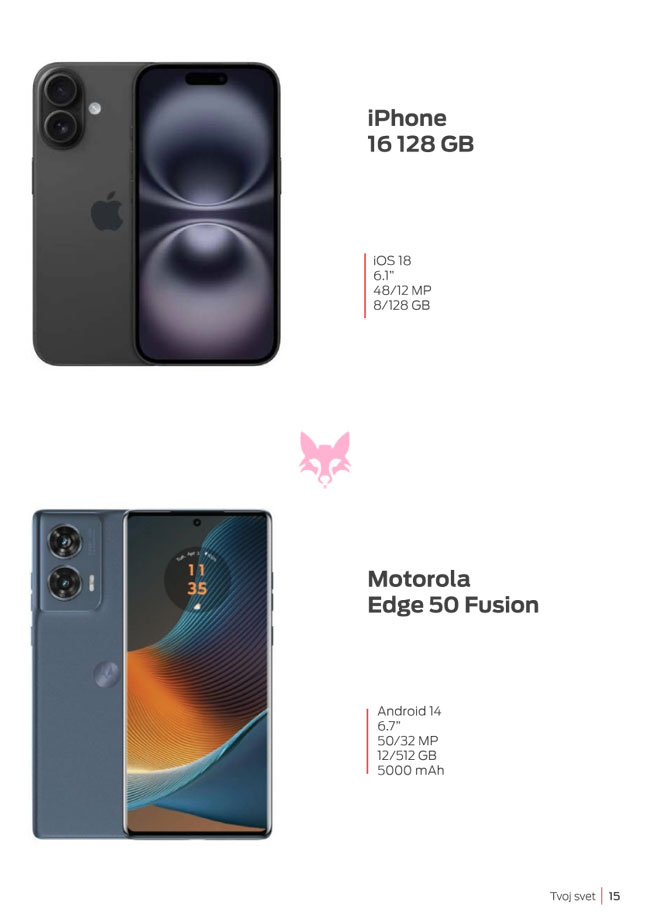 mts : Akcijski katalog Tvoj svet Januar 2026, strana 15 : Lisica.RS