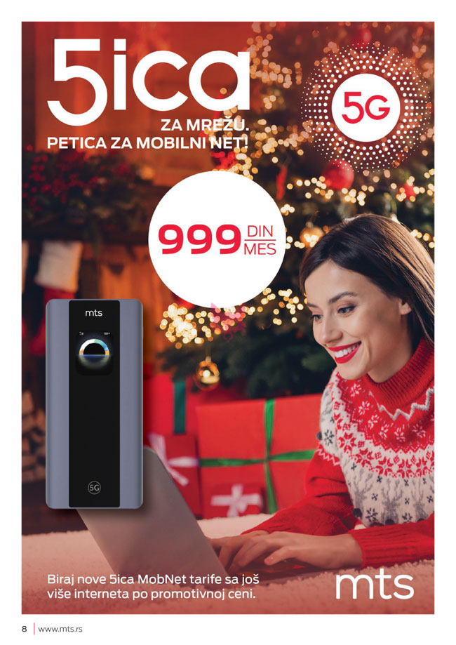 mts : Akcijski katalog Tvoj svet Januar 2026, strana 8 : Lisica.RS