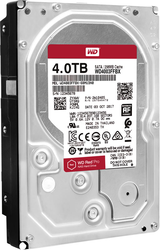 WD Red Pro 4TB/WD4003FFBX