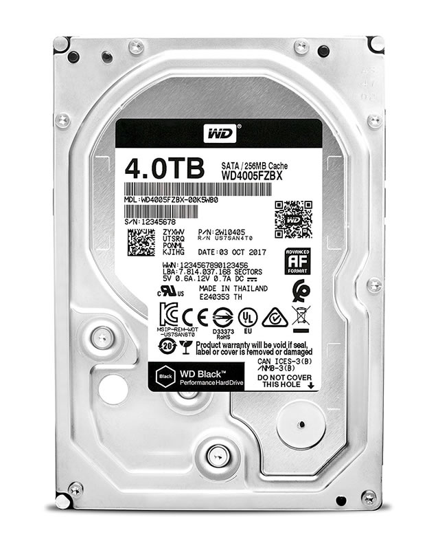 WD Black 4TB/WD4005FZBX