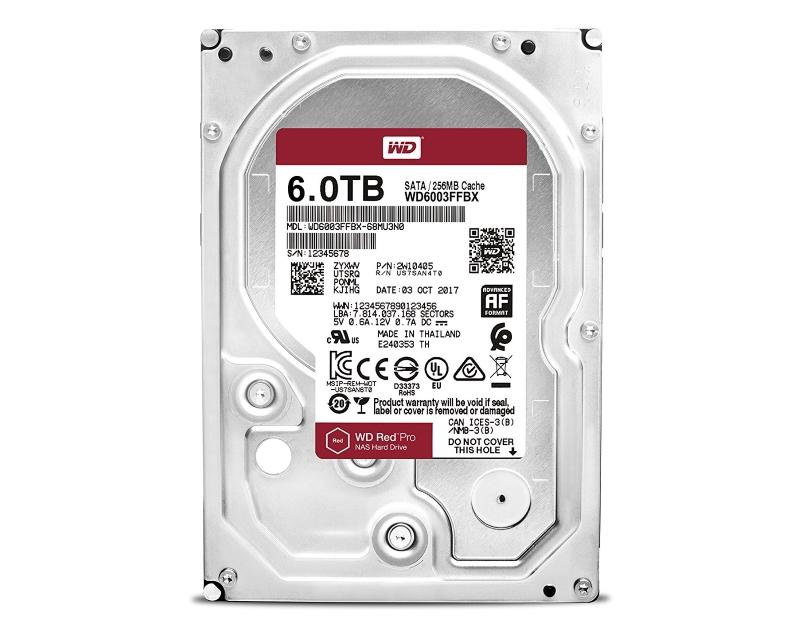 WD Red Pro 6TB/WD6003FFBX