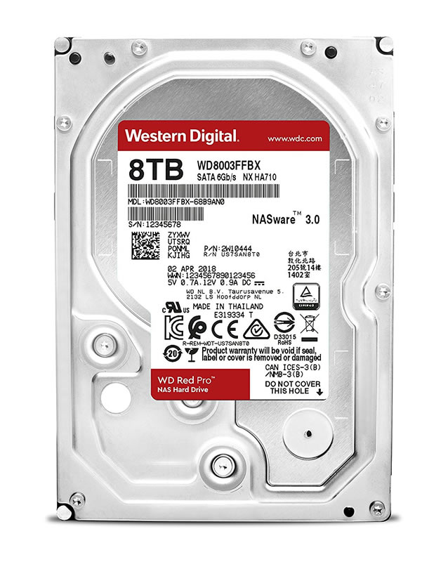 WD Red Pro 8TB/WD8003FFBX