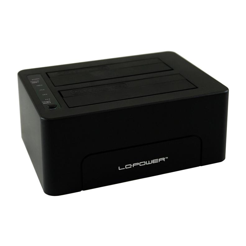 LC Power LC-DOCK-C USB3.1 Gen.2  2.5/3.5" HDD/SSD Black