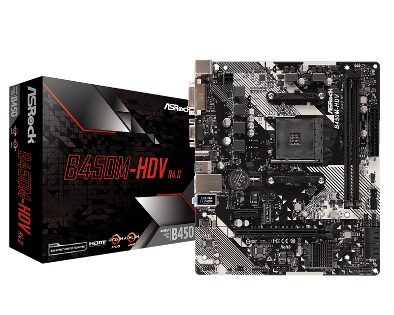 ASRock B450M-HDV R4.0