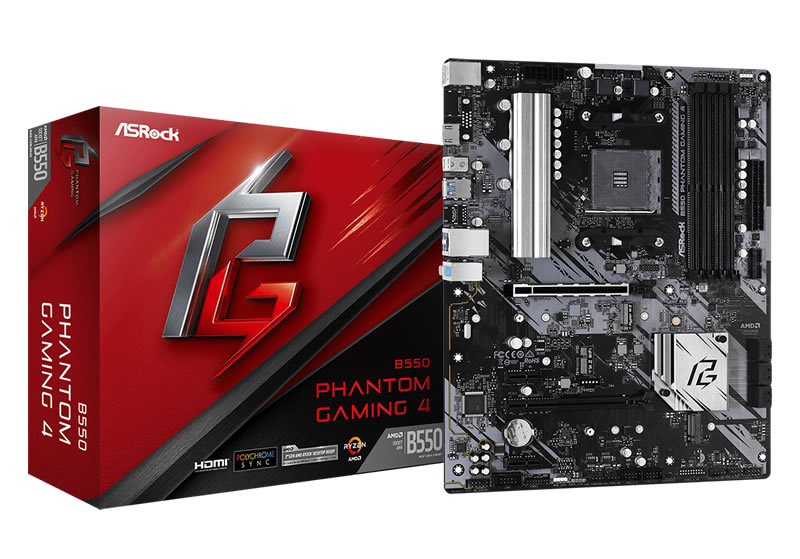 ASRock B550 PHANTOM GAMING 4