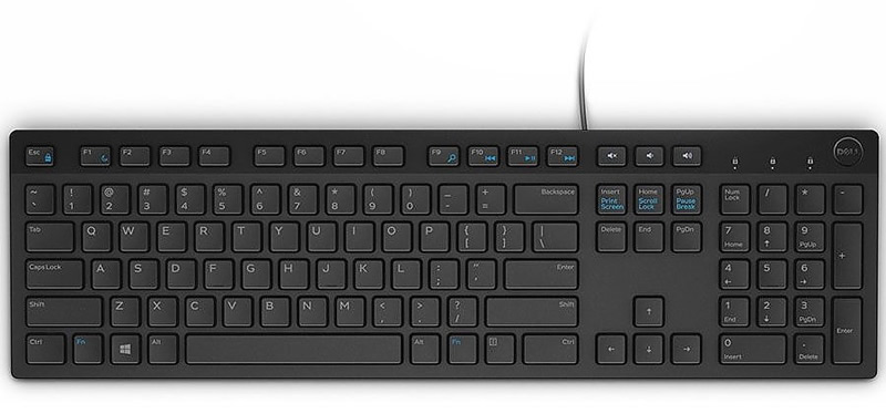 Dell KB216 Multimedia USB US Crna Retail