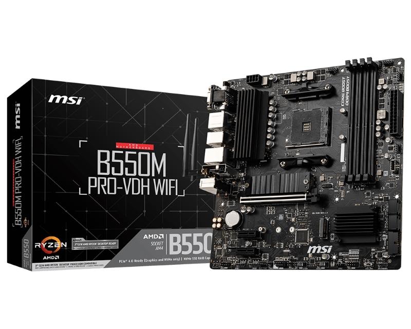 MSI B550M PRO-VDH WIFI