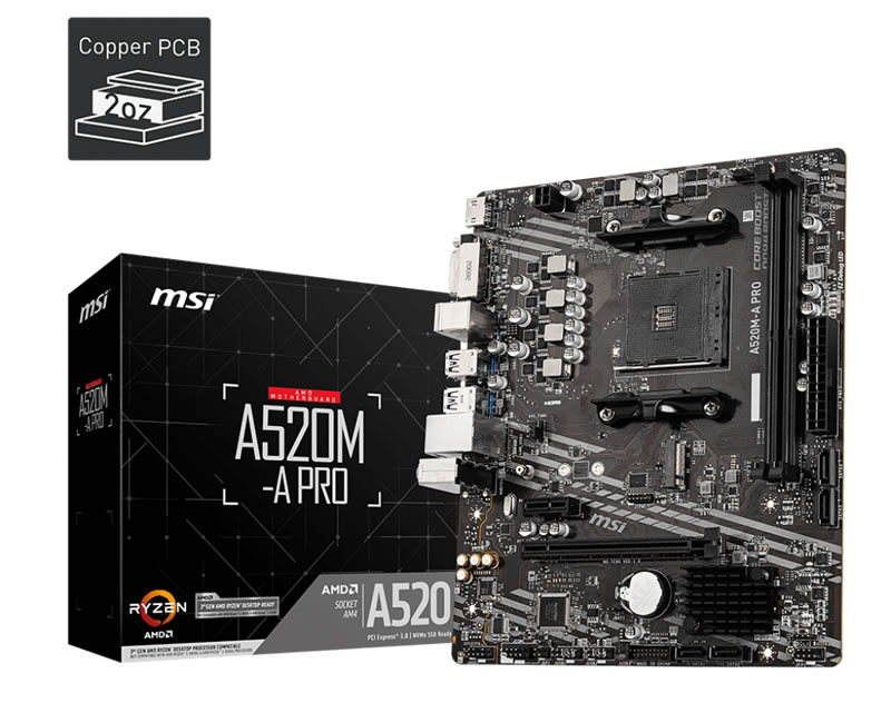 MSI A520M-A PRO