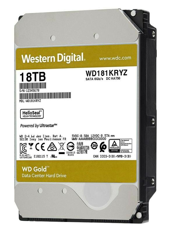 WD Gold 18TB/WD181KRYZ