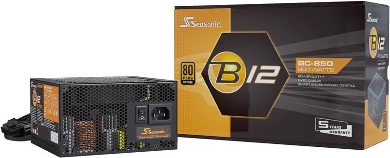 Seasonic B12 BC-850 Bronze