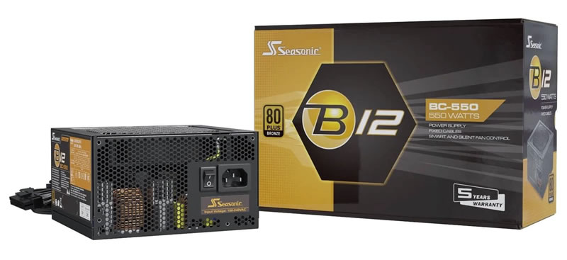 Seasonic B12 BC-550 Bronze