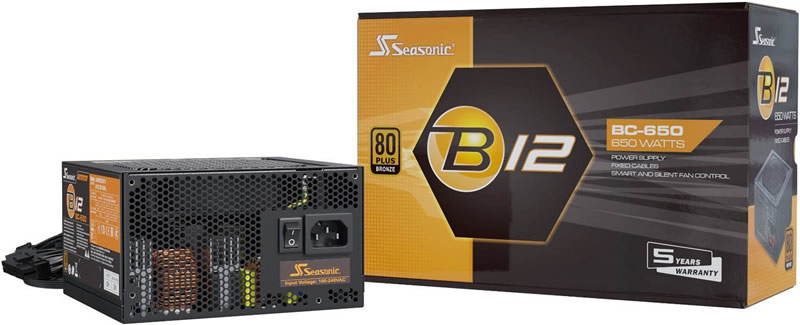 Seasonic B12 BC-650 Bronze