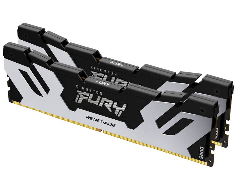 Kingston 32GB DDR5 6400MT/s kit KF564C32RSK2-32 Fury Renegade Silver