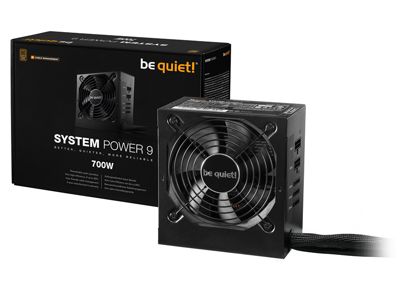 Be Quiet! SYSTEM POWER 9 700W CM Bronze BN303