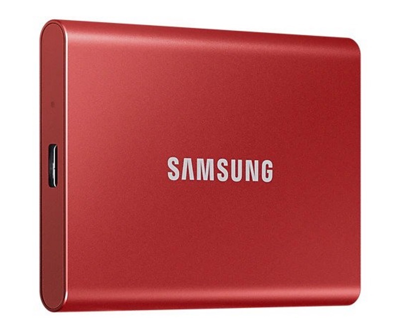 Samsung Portable T7 2TB Red MU-PC2T0R