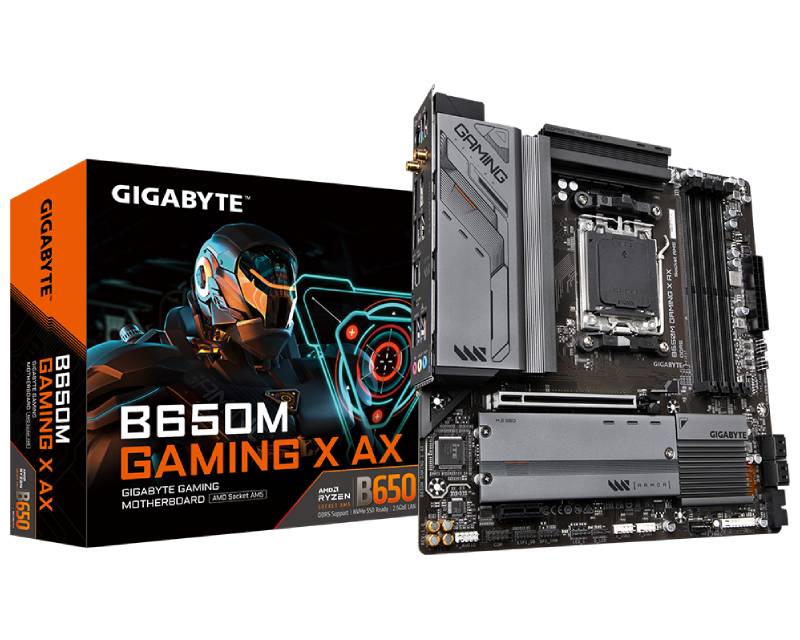 Gigabyte B650M GAMING X AX rev. 1.x