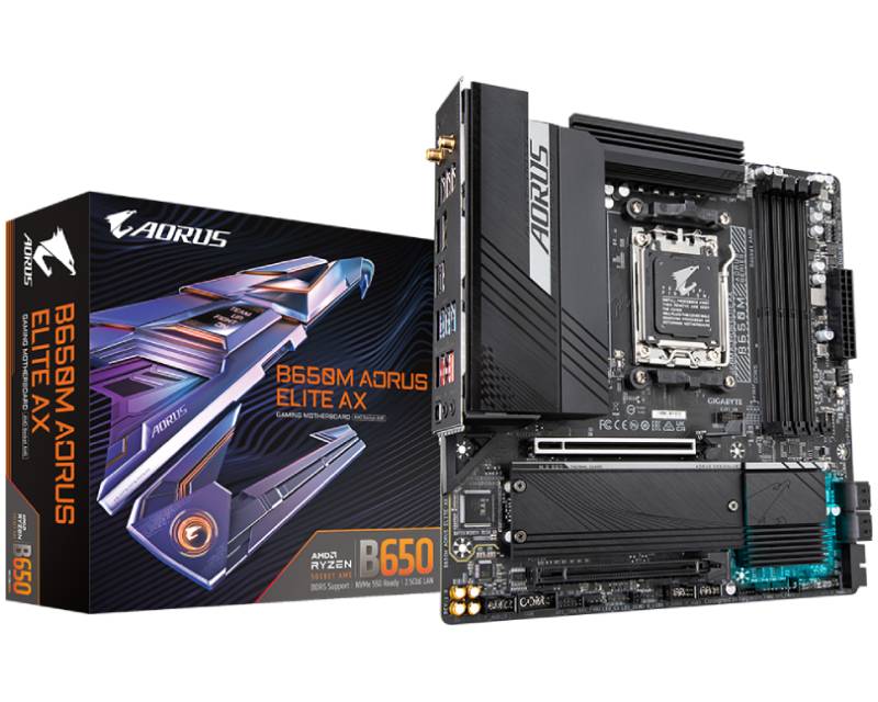 Gigabyte B650M AORUS ELITE AX rev. 1.x