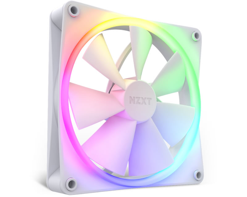 NZXT F140 RGB 140mm White RF-R14SF-W1