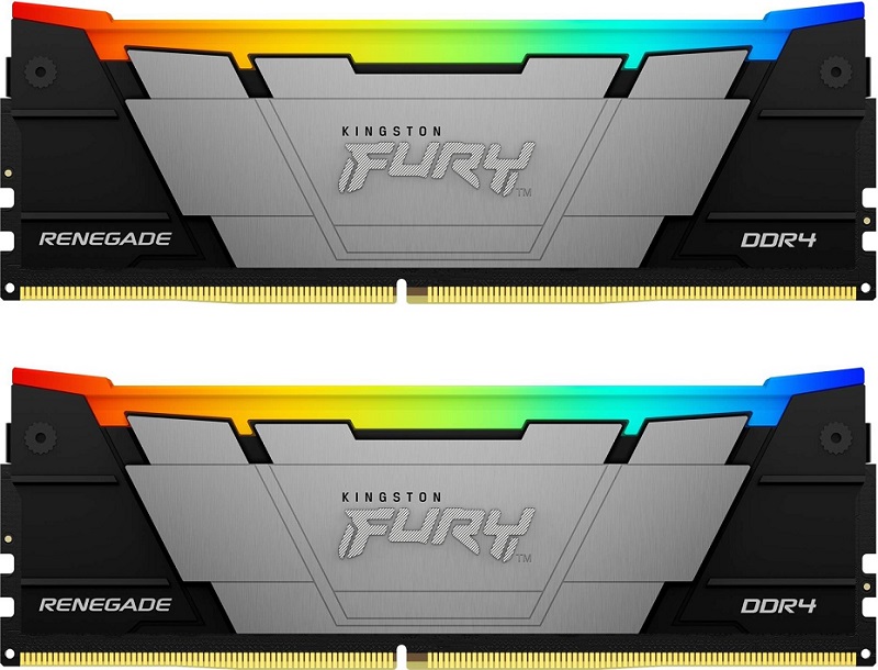 Kingston 64GB DDR4 3600MHz kit KF436C18RB2AK2/64 Fury Renegade RGB