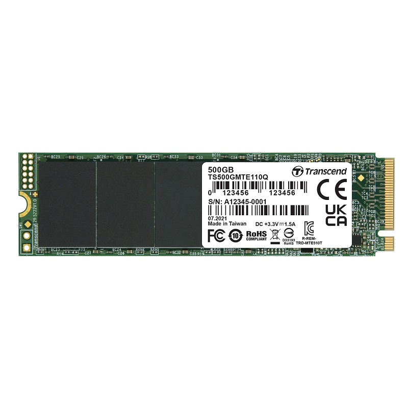 Transcend M.2 TS500GMTE110Q/500GB