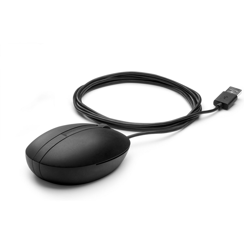 HP 320M Wired Desktop Mouse Black (9VA80AA)