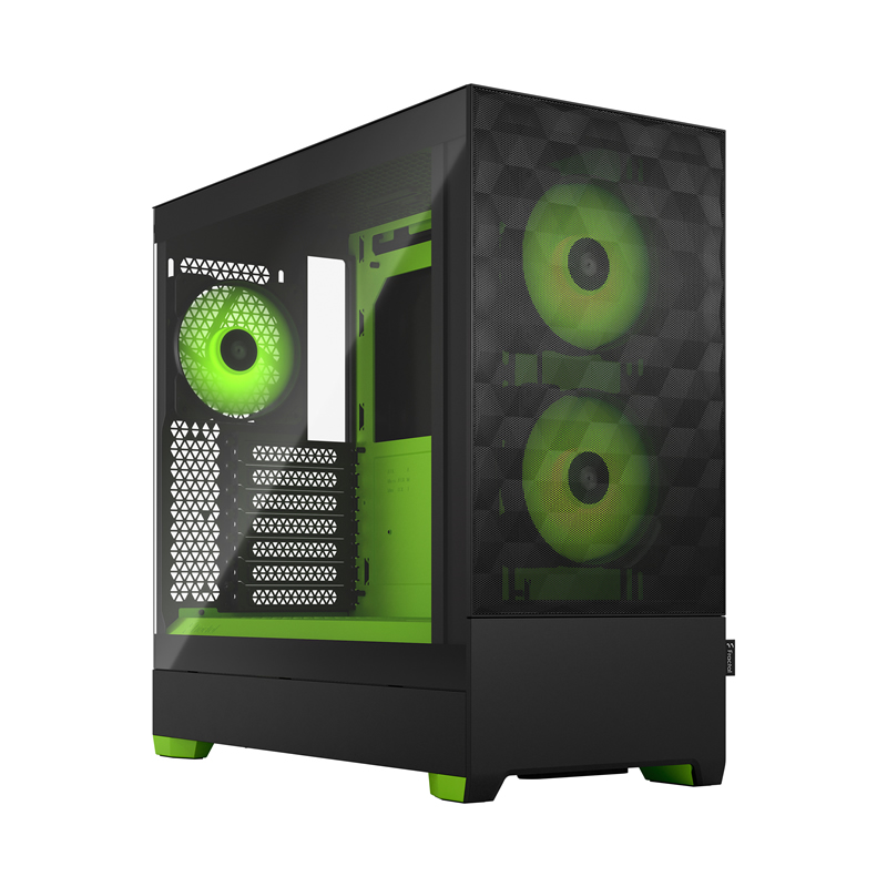 Fractal Design Pop Air RGB Green Core TG Clear Tint FD-C-POR1A-04