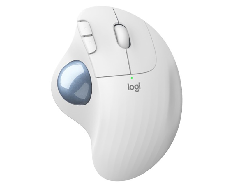 Logitech M575 ERGO Bluetooth Trackball Off-White