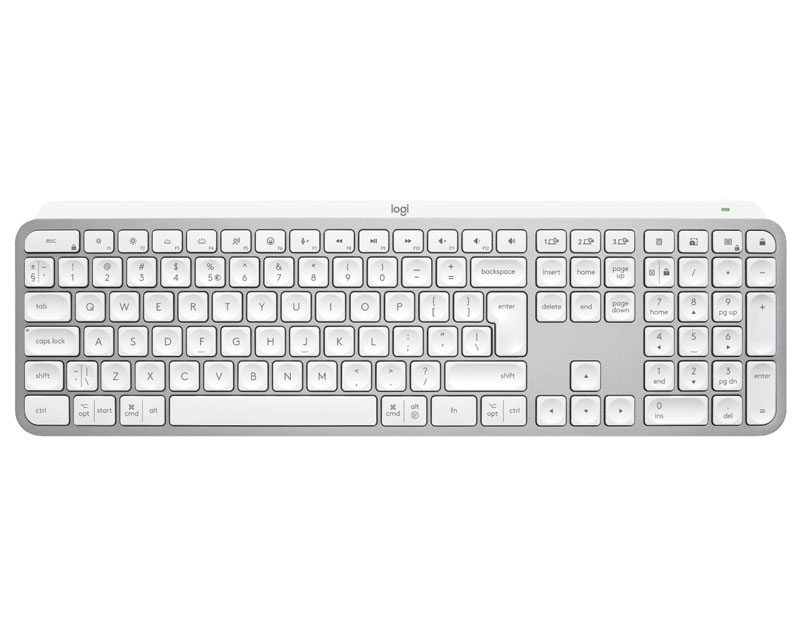 Logitech MX Keys S Wireless Illuminated Pale Grey US