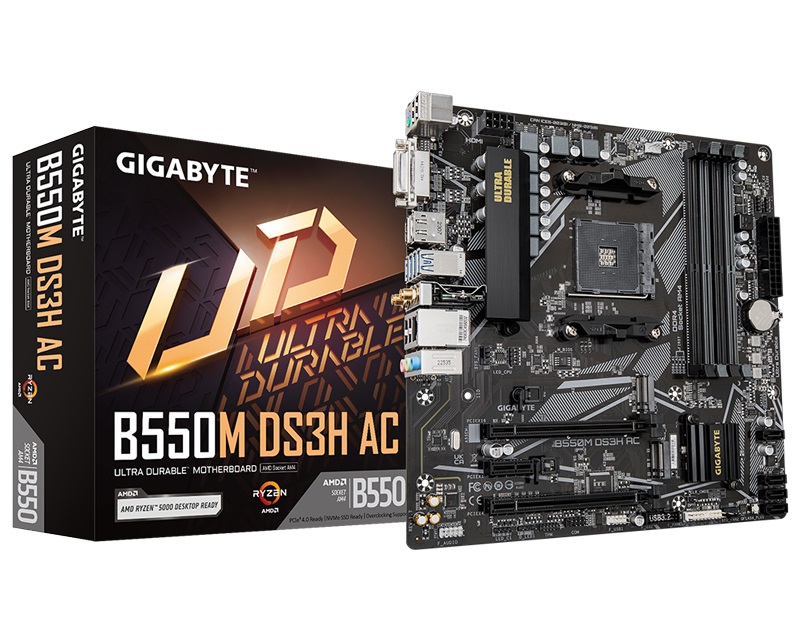 Gigabyte B550M DS3H AC rev. 1.7