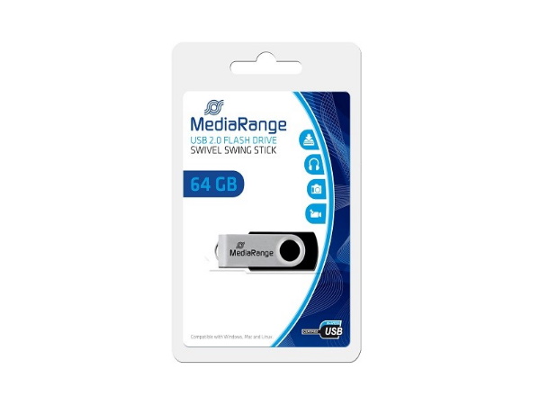 MEDIARANGE UFMR912 USB FLASH DRIVE 64 GB