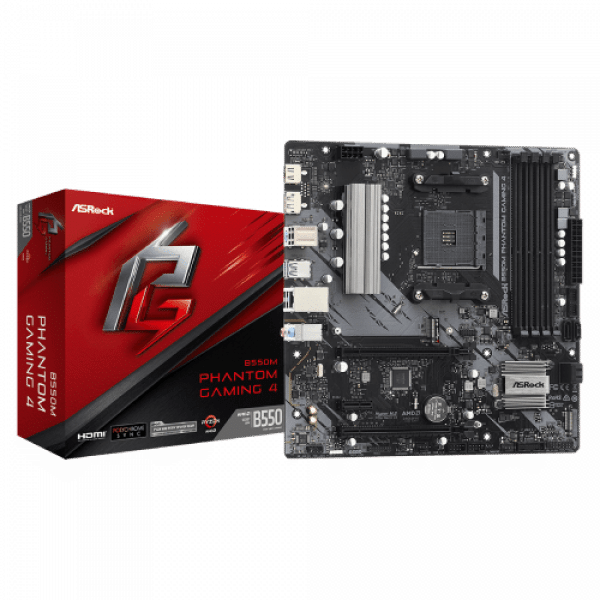 MB AM4 ASRock B550M Phantom Gaming 4 90-MXBE90-A0UAYZ