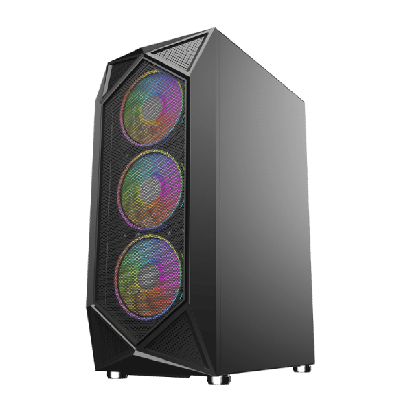 Kućište Raidmax Hydra window/black, 4x 120mm RGB/800W/RH800RGB