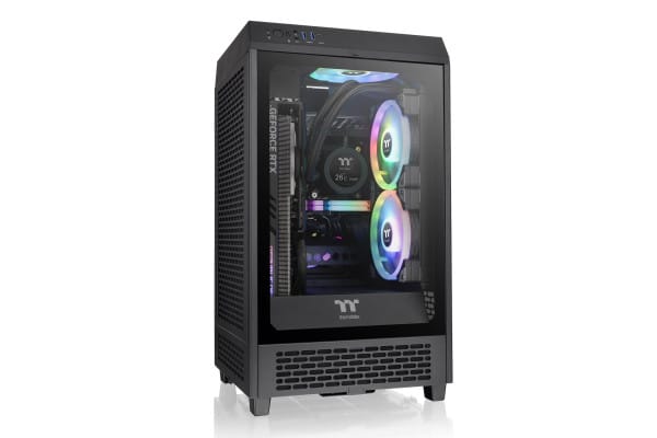 Kućište Thermaltake The Tower 200/Black/Win/CT140 Fan*2/CA-1X9-00S1WN-00