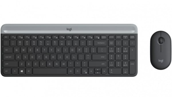 Tastatura + Miš Logitech MK470 US Slim Wireless 920-009204