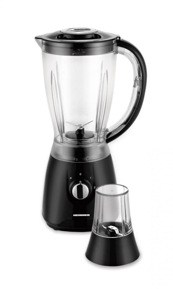 Blender HEINNER HBL-500R 1,5l/500W/plastična čaša/crni