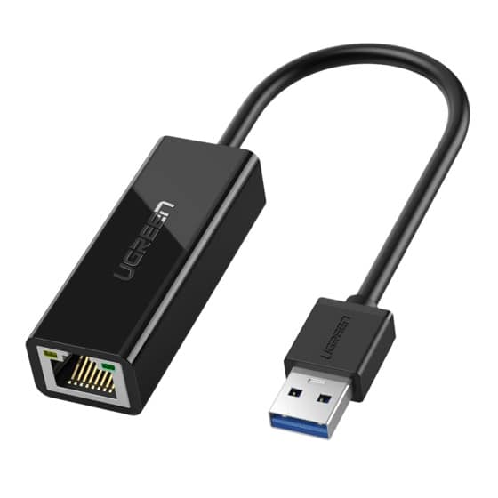 USB 3.0 na RJ45 adapter CR111 Ugreen crni