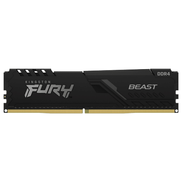 RAM DDR4 16GB 3600MHz Kingston Fury Beast Black KF436C18BB/16