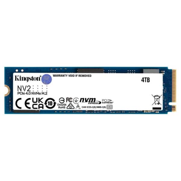 SSD M.2 NVMe 4TB Kingston SNV2S/4000G