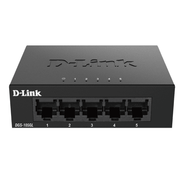 LAN Switch D-Link DGS-105GL 10/100/1000 5port Metal Gigabit