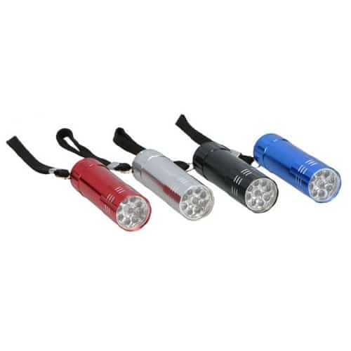 Grundig Set Baterijskih Lampi 9LED Red