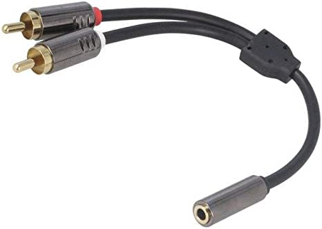 2 RCA na 3.5mm (f) HQ-1/2-0.20