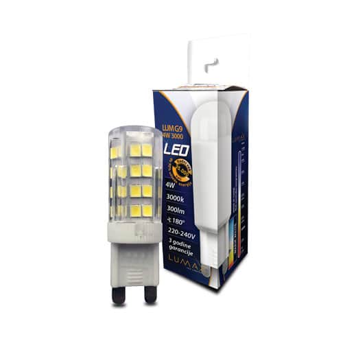 Led sijalica Lumax LUMEG9-4W 3000K