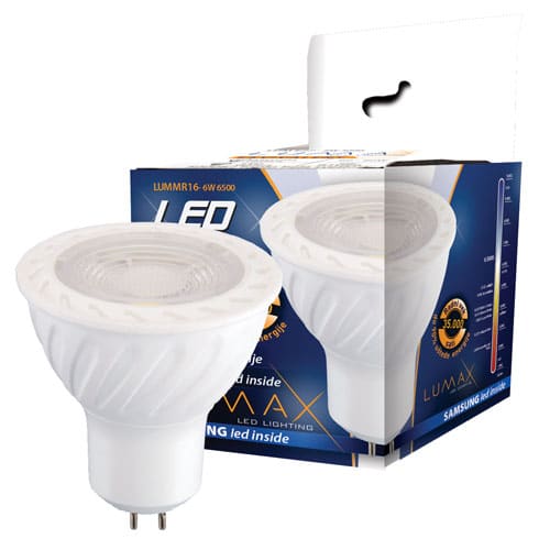 Led sijalica Lumax LUMMR16-6W-6500K 220V