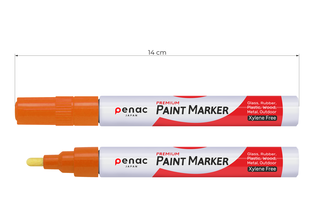 MARKER PENAC PAINT NARANDŽASTI METAL OTO140-OR 1/12