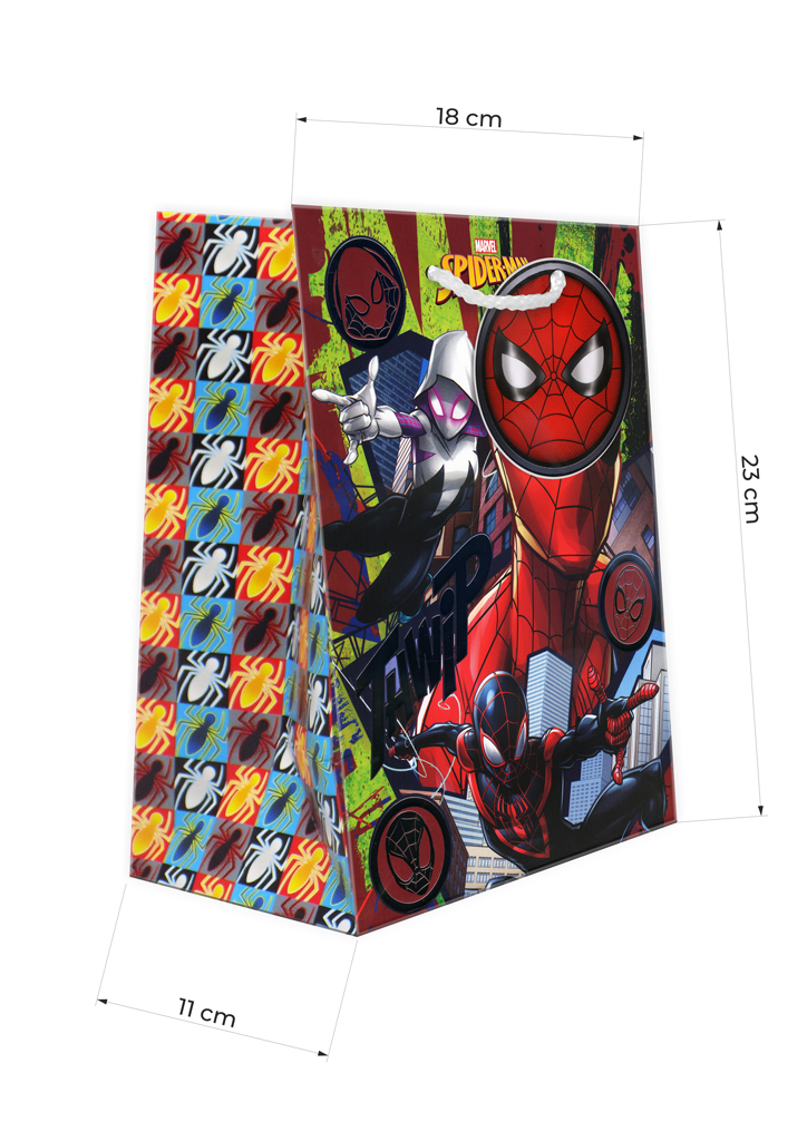 KESA UKRASNA M 18X11X23 SPIDERMAN 508292