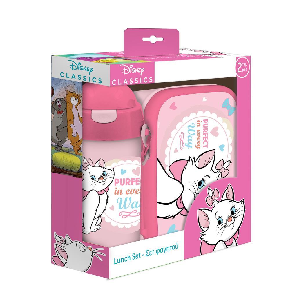 SET ZA UŽINU KUTIJA + FLAŠICA 563077 ARISTOCATS