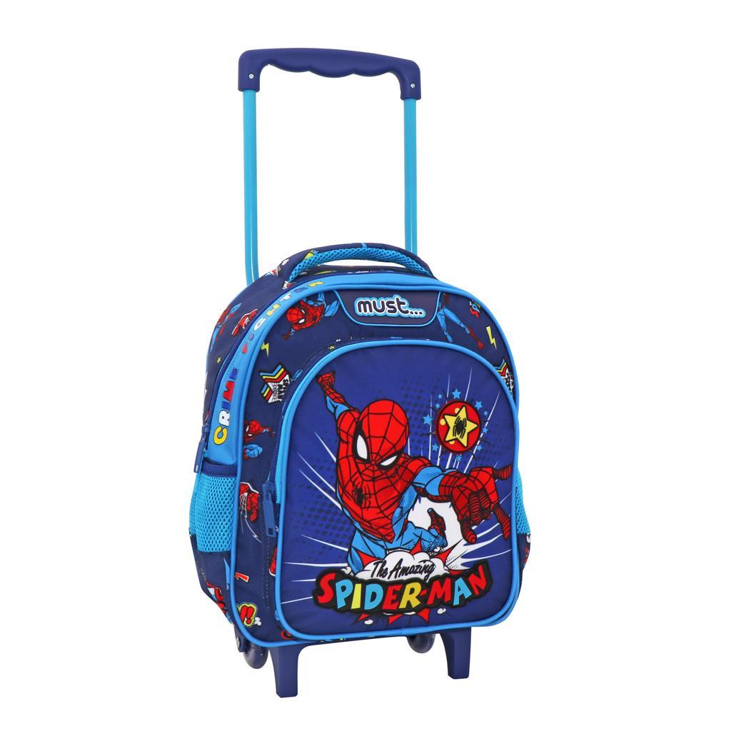 RANAC PREDŠKOLSKI TROLLEY 508124 SPIDERMAN DISNEY SY