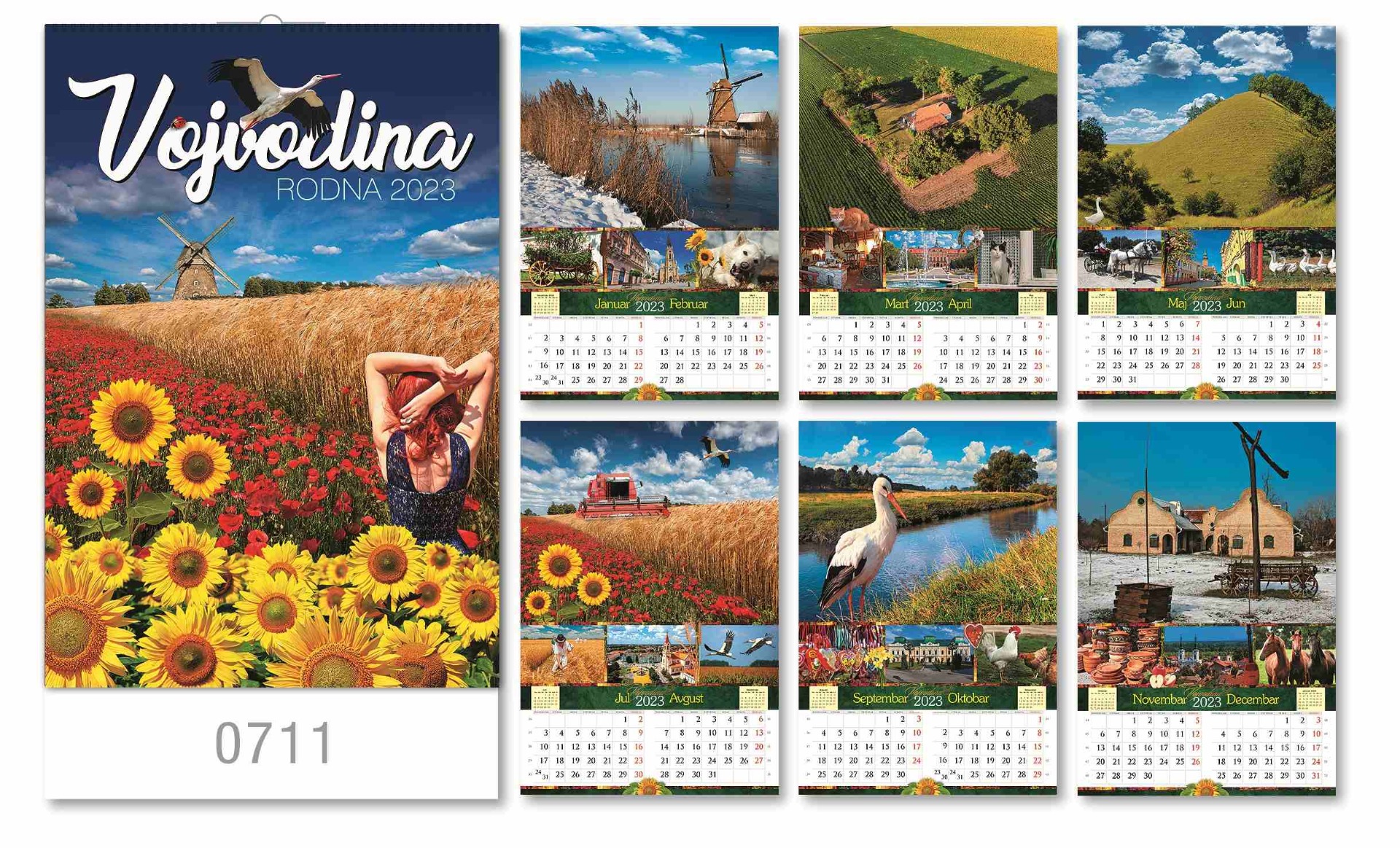 KALENDAR VOJVODINA 6+1 4001114