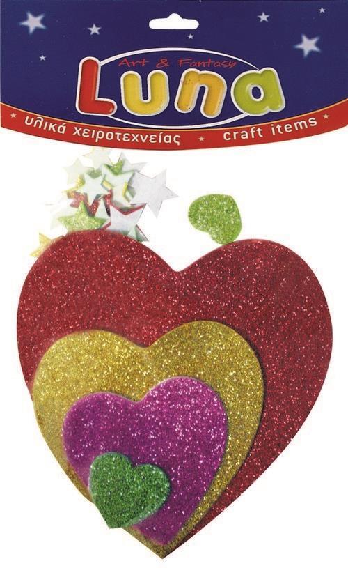 CRAFT SRCA GLITTER LUNA 601365